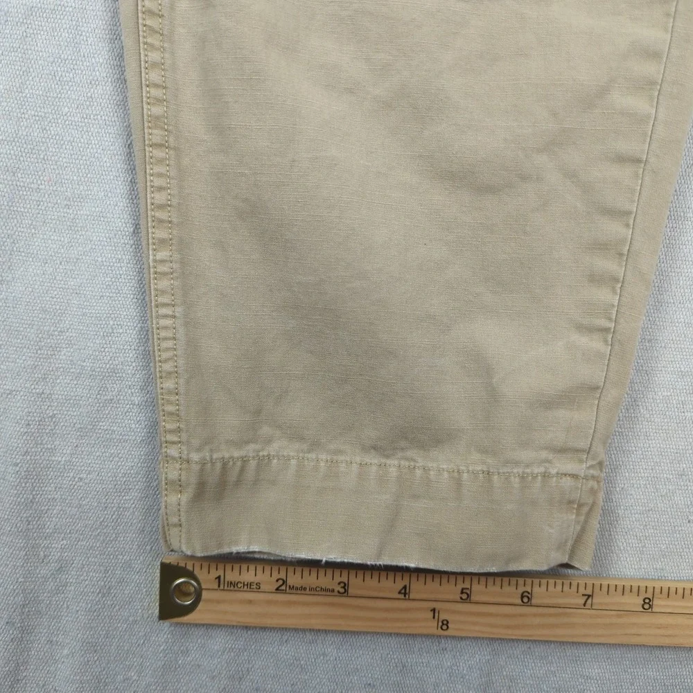 Polo Ralph Lauren Pants Mens 32x30 Khaki Belted Casual Preppy Outdoor‎